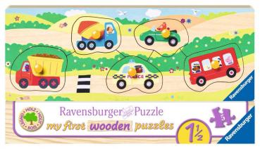 Ravensburger Kinderpuzzle - Allererste Fahrzeuge