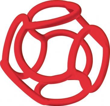 Ravensburger ministeps 4148 baliba - Flexibler Ball - Greifling und Beißring - rot