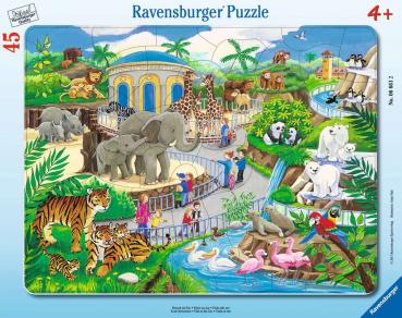 Ravensburger Kinderpuzzle - Besuch im Zoo