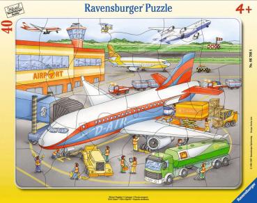 Ravensburger Kinderpuzzle - Kleiner Flugplatz