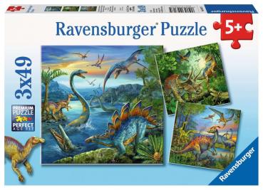 Ravensburger Kinderpuzzle - Faszination Dinosaurier