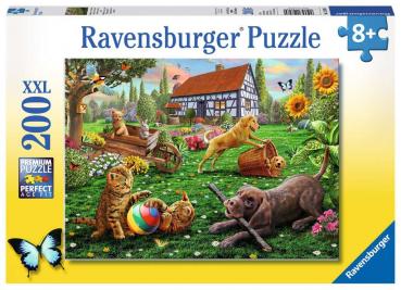 Ravensburger Kinderpuzzle - Entdecker auf vier Pfoten