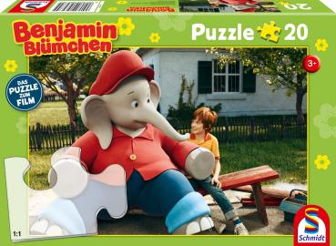 Benjamin Blümchen - Puzzle zum Film - Ferien im Zoo - 20 Teile