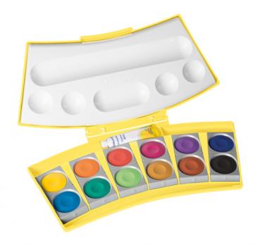 Pelikan Farbkasten Procolor® - gelb - 12 Farben